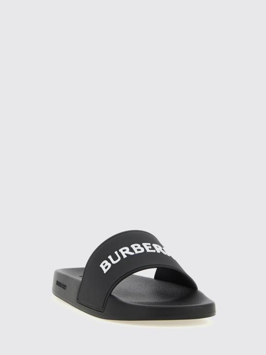 26SS 버버리 로고 슬라이드 8123601 White - BURBERRY