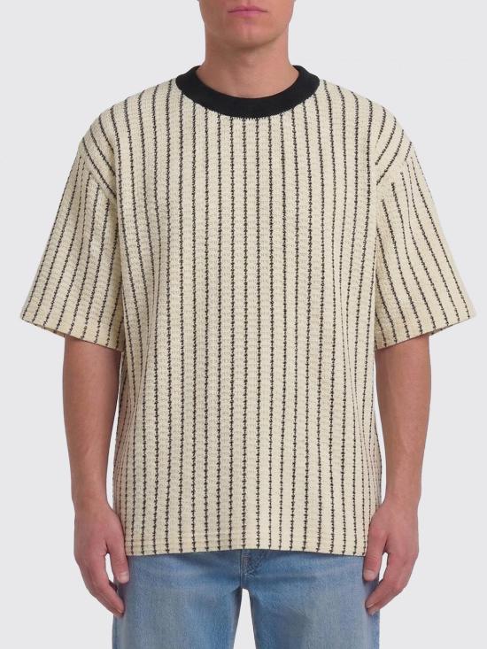 26SS 질샌더 반팔 티셔츠 J22GC0230J15467 071 Striped