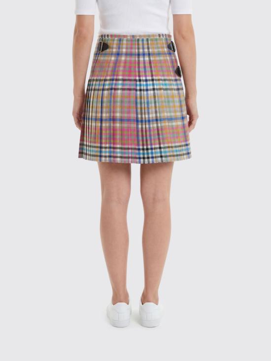 26SS 비비안웨스트우드 미디 스커트 1F020006W01CD O215 Multicolor - VIVIENNE WESTWOOD