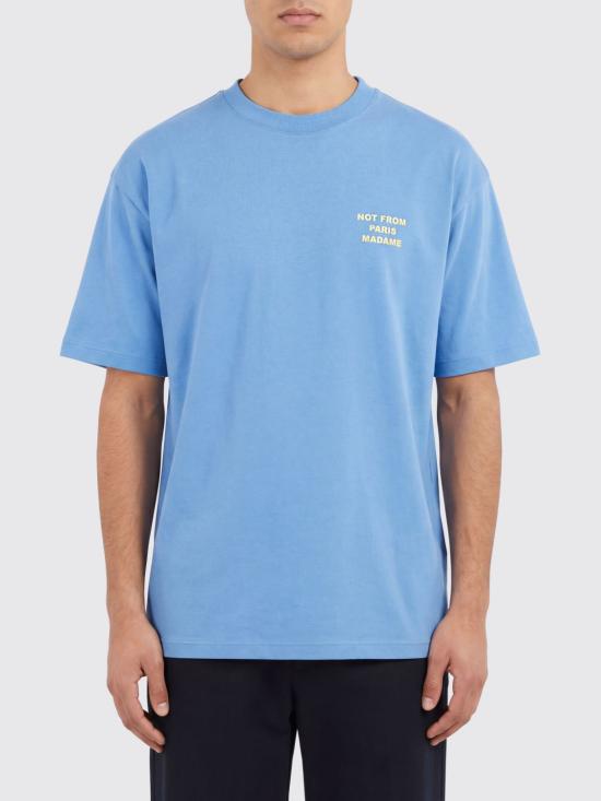 26SS 드롤드무슈 반팔 티셔츠 KTS203CO002 ATLANTIC Blue