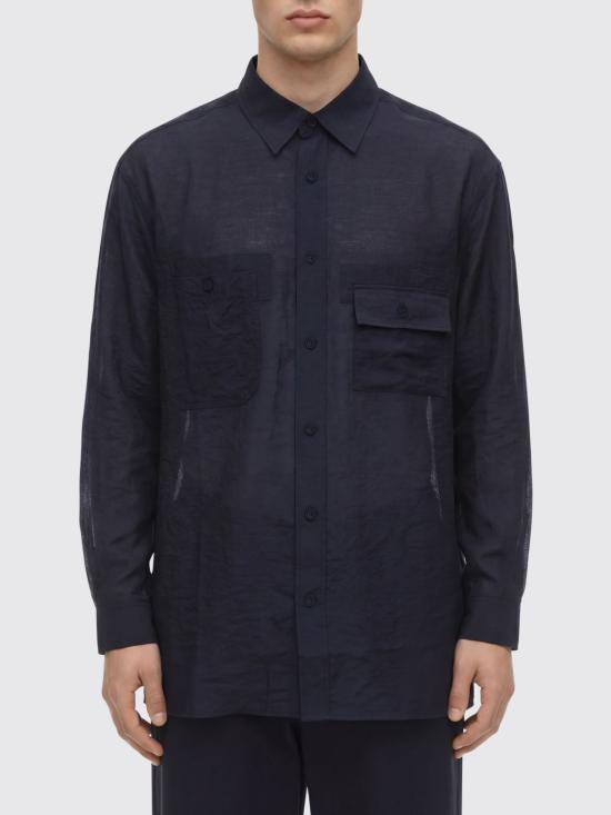 26SS 와이쓰리 긴팔 셔츠 KH0419 Black