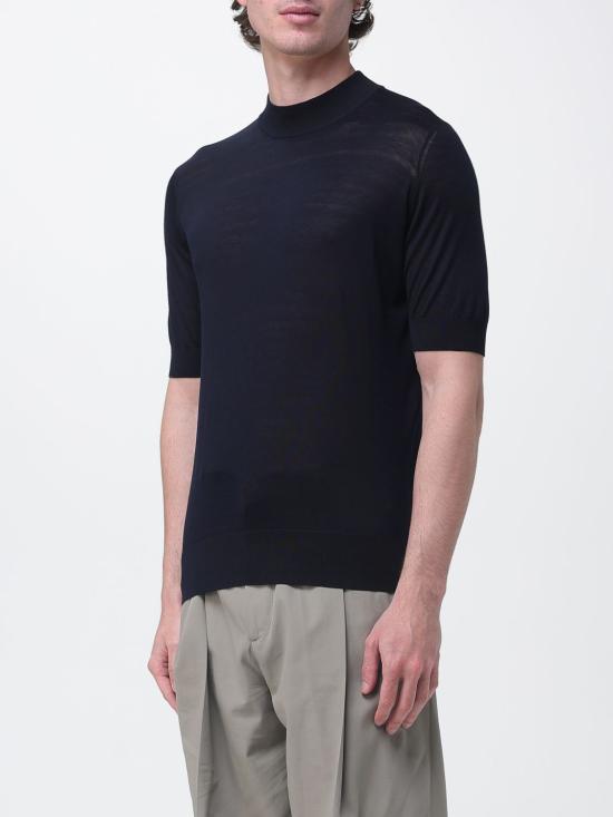 26SS 브루넬로 쿠치넬리 스웨터 MNB805404 C2425 Navy - BRUNELLO CUCINELLI