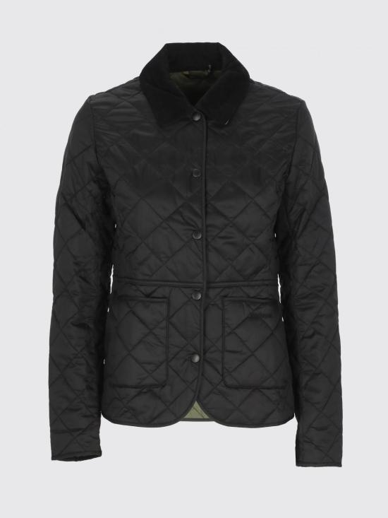 26SS 바버 DEVERON 데브론 퀼티드 자켓 LQU1012 BK91 Black - BARBOUR