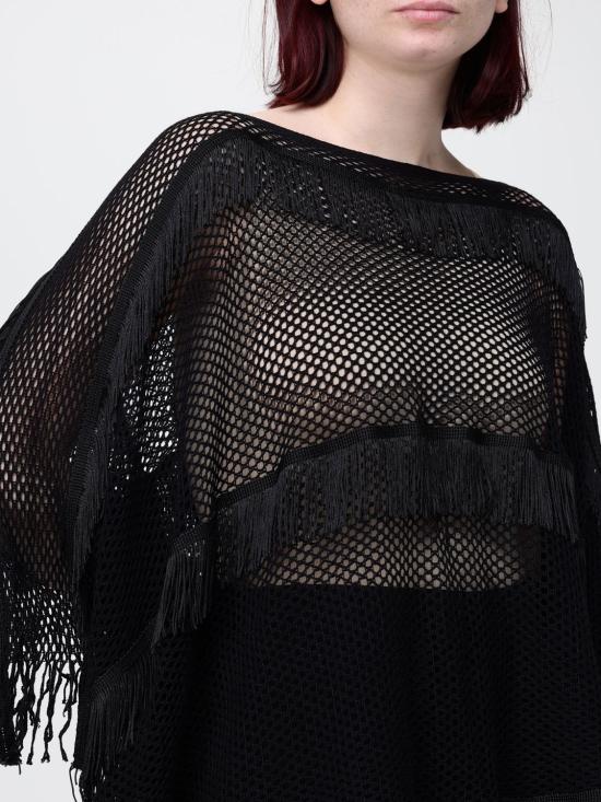 26SS 리우조 긴팔 티셔츠 2A6008T0300 22222 Black - LIU JO