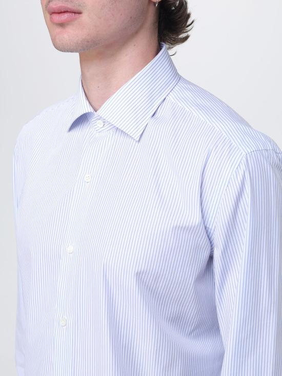 26SS 루이지 보렐리 긴팔 셔츠 PS10004 40 Blue - LUIGI BORRELLI