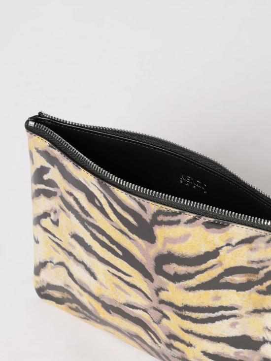26SS 겐조 Tiger 레더 파우치 FG58PM802L42 41 Multicolor - KENZO