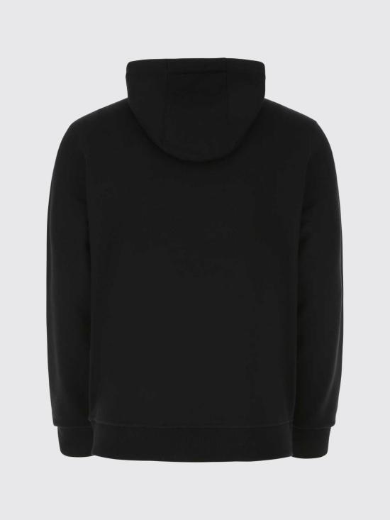 26SS 버버리 로고 프린트 후드 티셔츠 8055318 Black - BURBERRY