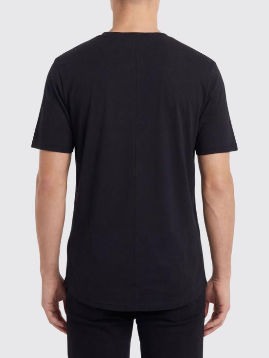 26SS 톰크롬 반팔 티셔츠 MTS937 Black - THOM KROM