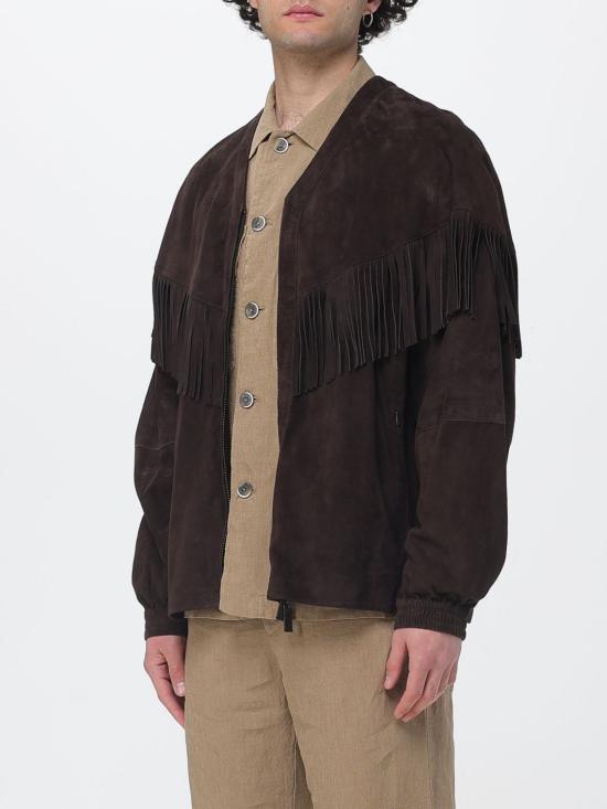 26SS 엠포리오 아르마니 자켓 EM006051AF26385 U8137 Brown - EMPORIO ARMANI