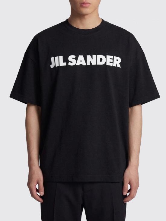 26SS 질샌더 반팔 티셔츠 J21GC0001J45317 001 Black