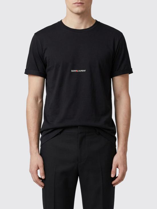 26SS 생로랑 리브 고쉬 티셔츠 464572YB2DQ 1000 Black