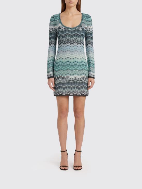 26SS 미소니 숏 원피스 DS26SG23BK01H9 SMSN4 Green