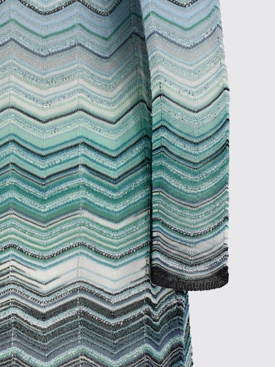 26SS 미소니 숏 원피스 DS26SG23BK01H9 SMSN4 Green - MISSONI