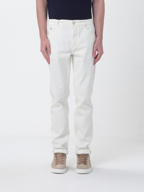 26SS 브루넬로 쿠치넬리 라이트웨이트 데님 팬츠 M277PD3210 C7210 Ice