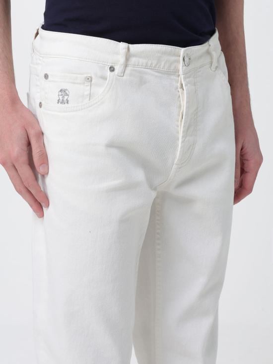 26SS 브루넬로 쿠치넬리 라이트웨이트 데님 팬츠 M277PD3210 C7210 Ice - BRUNELLO CUCINELLI