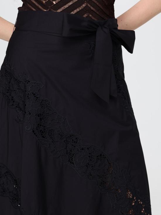 26SS 트윈셋 롱 스커트 261TT2030 00006 Black - TWINSET