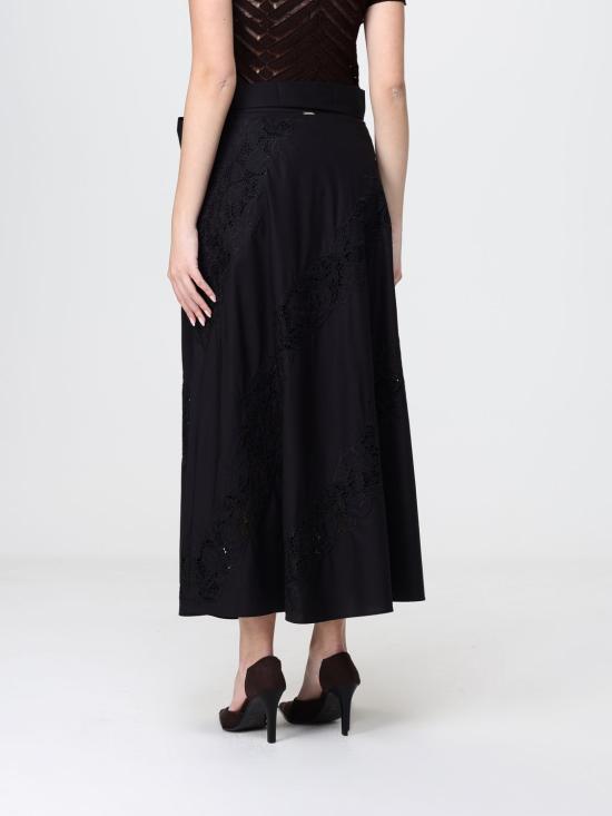 26SS 트윈셋 롱 스커트 261TT2030 00006 Black - TWINSET