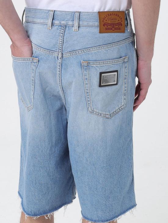 26SS 돌체앤가바나 데님 숏팬츠 GP1T2DG8NU7 S9001 Blue - DOLCE & GABBANA