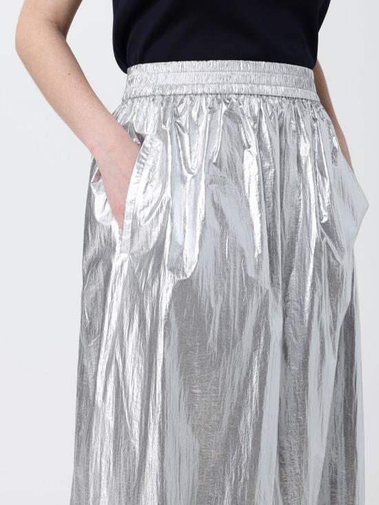 26SS 티비 롱 스커트 R125ME5287 Silver - TIBI