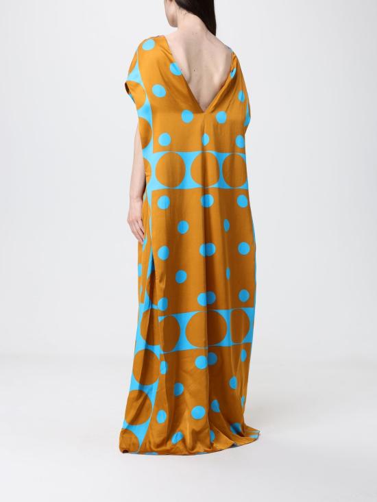 26SS 드리스 반 노튼 롱 원피스 2610110353188 503 Blue - DRIES VAN NOTEN
