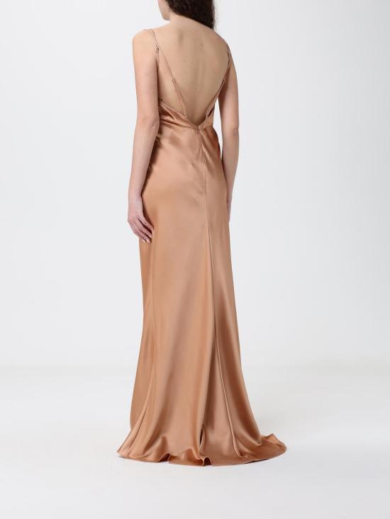 26SS 엘리자베타프랜치 롱 원피스 ABR3362E2 EV8 Beige - ELISABETTA FRANCHI