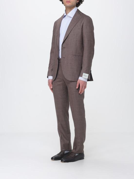26SS 루이지 보렐리 수트 세트 A201031 03 Brown - LUIGI BORRELLI