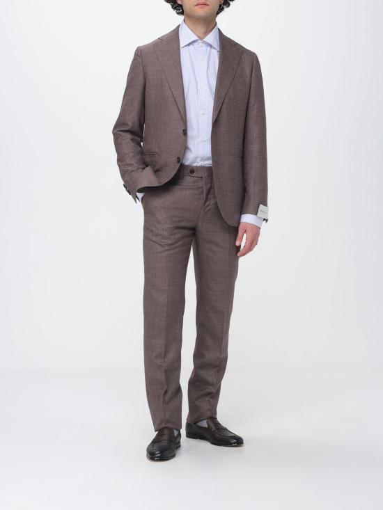26SS 루이지 보렐리 수트 세트 A201031 03 Brown - LUIGI BORRELLI