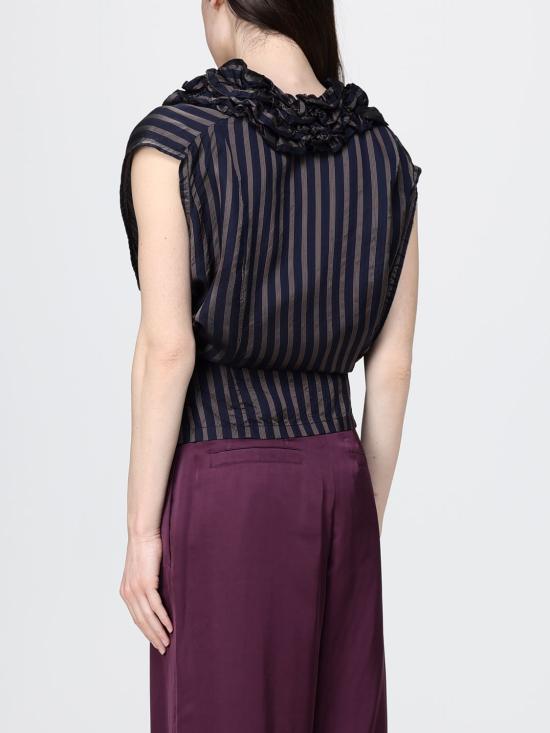 26SS 드리스 반 노튼 블라우스 2611307203276 509 Blue - DRIES VAN NOTEN