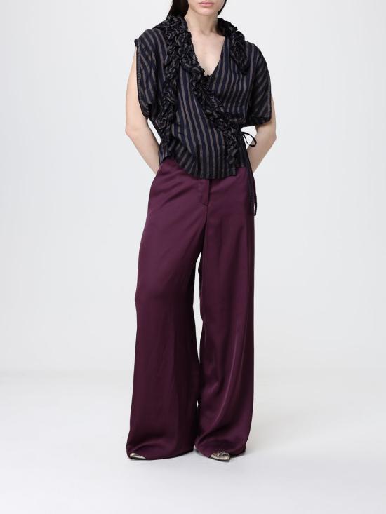 26SS 드리스 반 노튼 블라우스 2611307203276 509 Blue - DRIES VAN NOTEN
