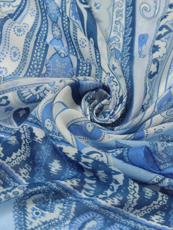 26SS 에트로 머플러/스카프 MATA0038AKG93 S9880 Gnawed Blue - ETRO