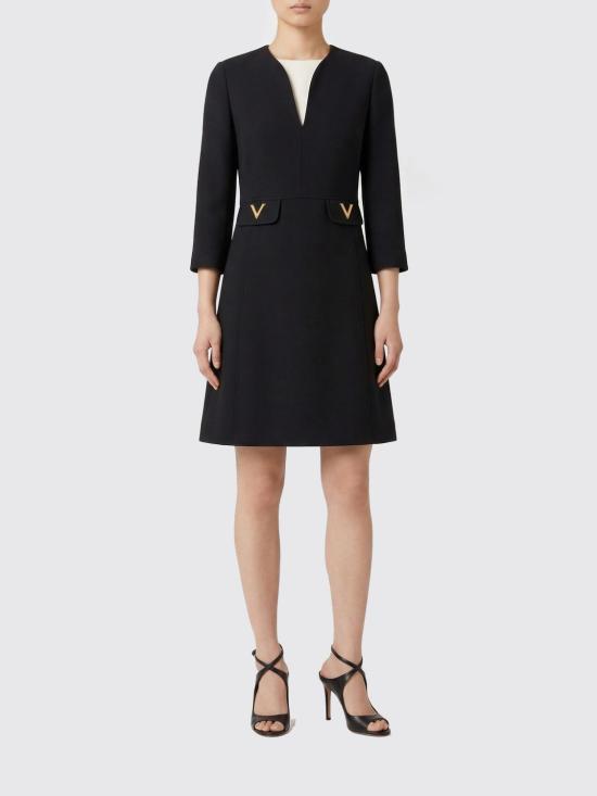 26SS 발렌티노 가라바니 숏 원피스 8B3VAJ561CF 0NO Black