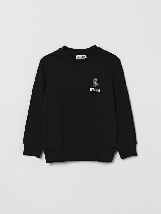 26SS [키즈] 모스키노 티셔츠 HUF09XLCA19 60100 Black