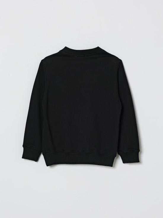 26SS [키즈] 모스키노 티셔츠 HUF09XLCA19 60100 Black - MOSCHINO