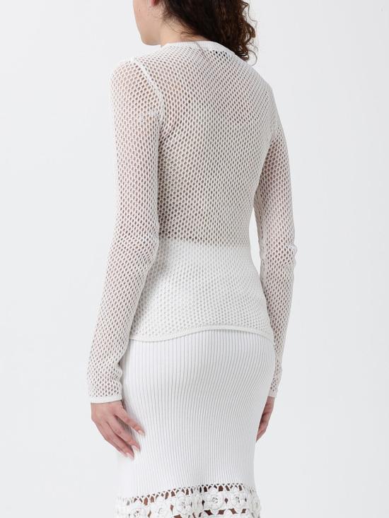 26SS 가니 긴팔 티셔츠 A1070231 135 White - GANNI