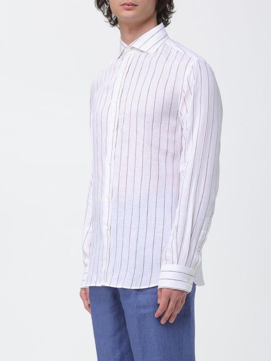 26SS 브루넬로 쿠치넬리 긴팔 셔츠 MM6860627 C151 White - BRUNELLO CUCINELLI