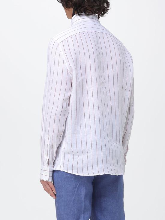 26SS 브루넬로 쿠치넬리 긴팔 셔츠 MM6860627 C151 White - BRUNELLO CUCINELLI