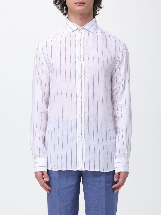 26SS 브루넬로 쿠치넬리 긴팔 셔츠 MM6860627 C151 White