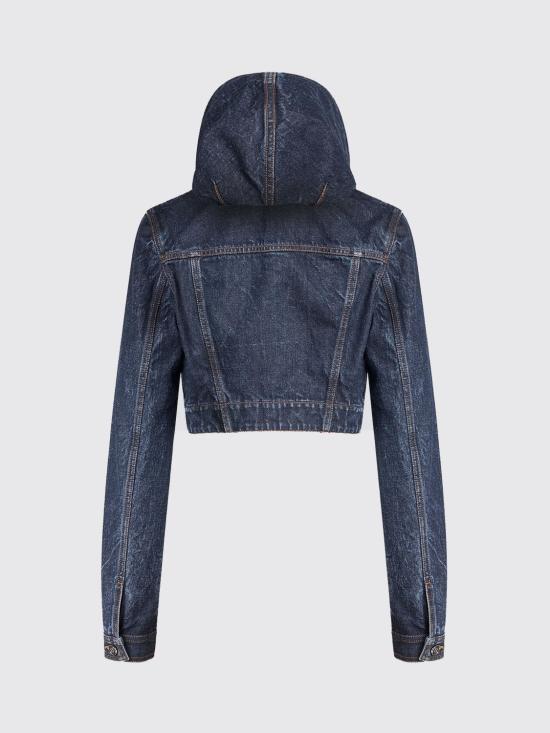 26SS 알라이아 자켓 AA9V0306D014C A24 Blue - ALAIA