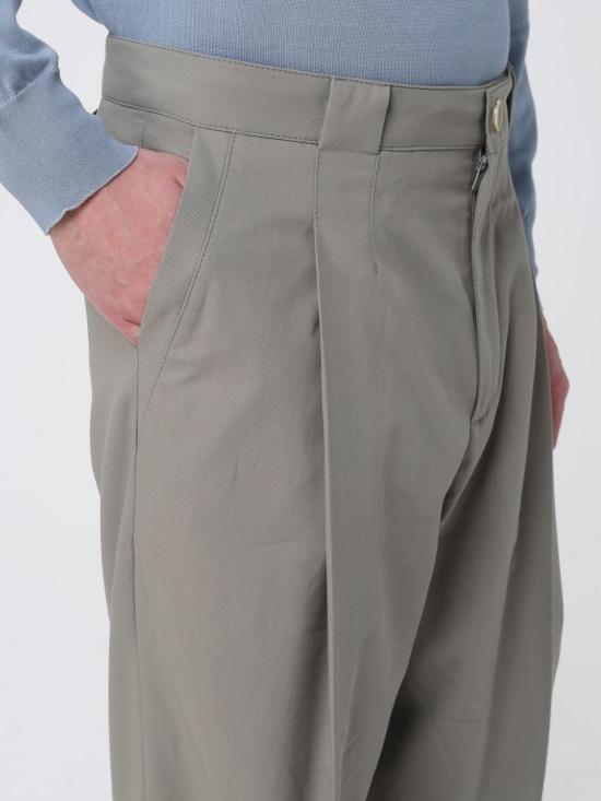 26SS 브루넬로 쿠치넬리 스트레이트 팬츠 MH252F1130 C2442 Kaki - BRUNELLO CUCINELLI