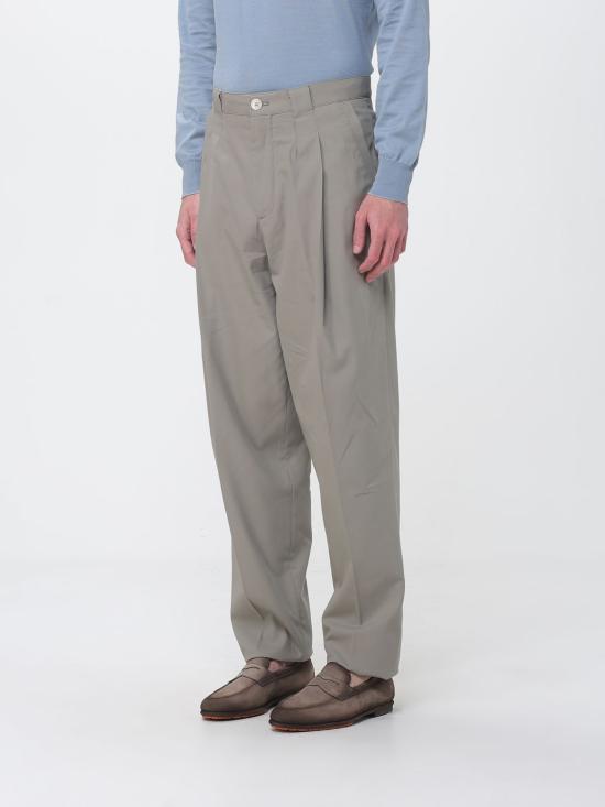 26SS 브루넬로 쿠치넬리 스트레이트 팬츠 MH252F1130 C2442 Kaki - BRUNELLO CUCINELLI
