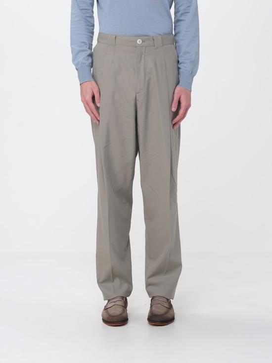 26SS 브루넬로 쿠치넬리 스트레이트 팬츠 MH252F1130 C2442 Kaki