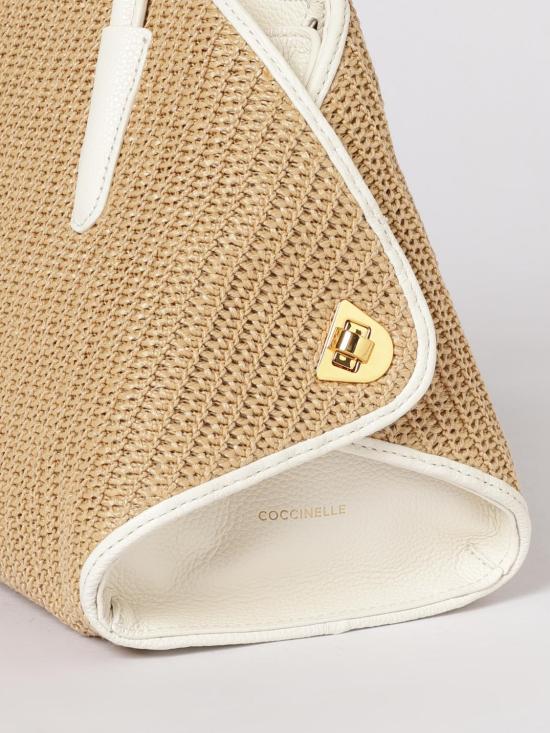 26SS 코치넬리 토트백 E1U7L180201 392 Pearl - COCCINELLE