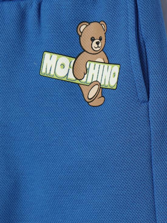 26SS [키즈] 모스키노 팬츠 MMP05KLCA90 40630 Blue - MOSCHINO