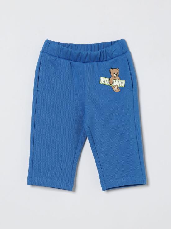 26SS [키즈] 모스키노 팬츠 MMP05KLCA90 40630 Blue