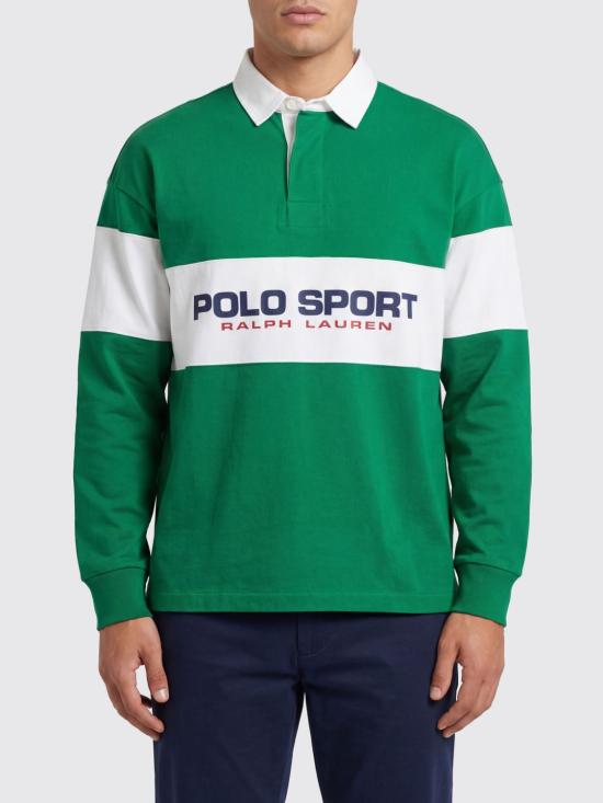 26SS 폴로 랄프로렌 폴로 티셔츠 710B14771 003 Green