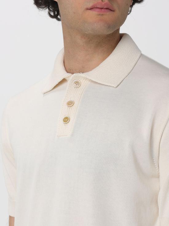 26SS 자노네 폴로 티셔츠 810332ZN399 Z3372 Beige - ZANONE