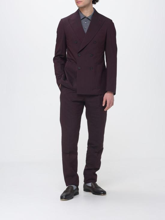 26SS 안토니오 마라스 스트레이트 팬츠 MPNL400 BX7GR Burgundy - ANTONIO MARRAS