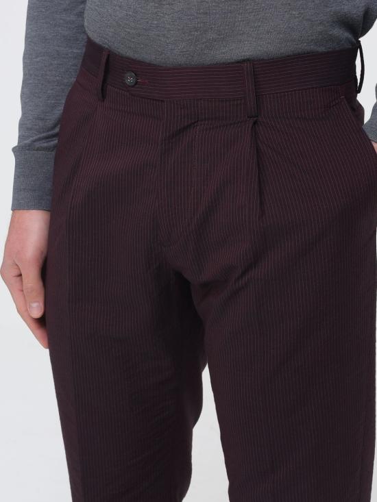 26SS 안토니오 마라스 스트레이트 팬츠 MPNL400 BX7GR Burgundy - ANTONIO MARRAS