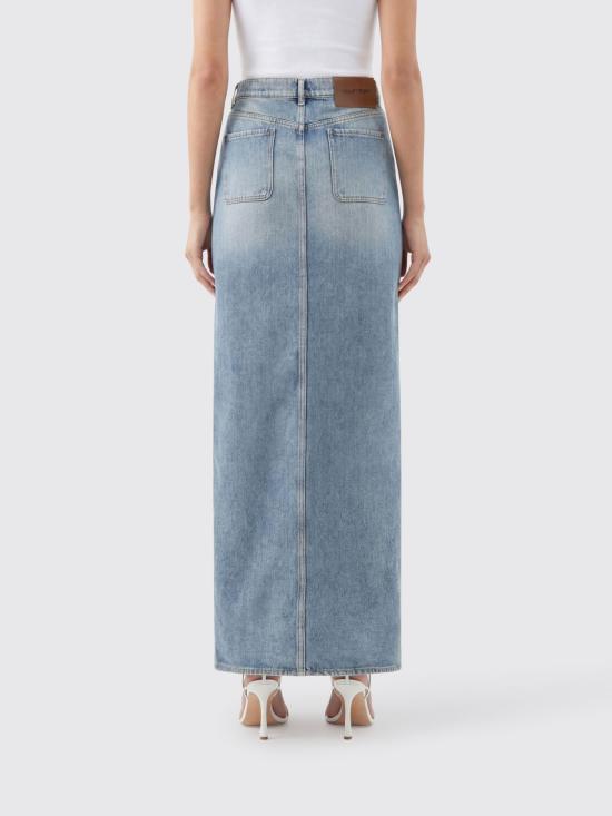 26SS 쿠레쥬 데님 스커트 126DJU346DE0058 7055 Blue - COURREGES