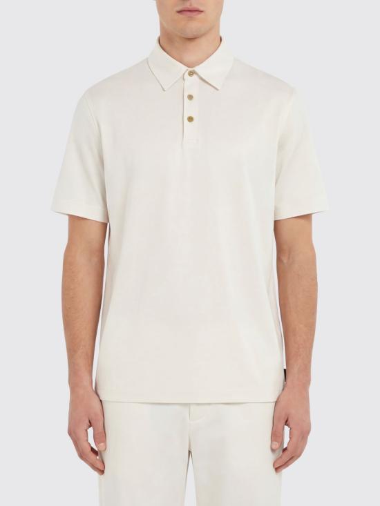 26SS 자노네 폴로 티셔츠 810382ZQ317 Z0001 White